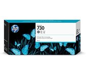 HP 730 P2V72A Gris, Cartucho de Tinta HP Original DesignJet, de 300 ml, para Impresoras HP DesignJet T1700