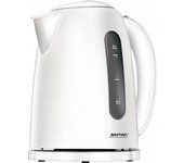 MPM MCZ-85 Hervidor de Agua Eléctrico Inalámbrico de Polímero Termoresistente, 1,7 Litros, 2200W, Libre de BPA, Negro