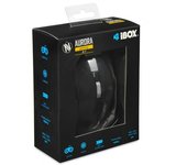 iBox Aurora A-1 ratón mano derecha USB tipo A Óptico 2400 DPI