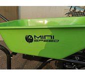Zipper ZI-EWB500LI carrito de jardín y carretilla Carro de jardín eléctrico