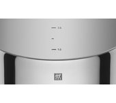 ZWILLING Juego de ollas de 5 Piezas, 4 Tapas, Apto para Inducción, Acero Inoxidable, Quadro