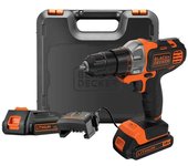 Black & Decker MT218KB taladro 800 RPM 1,46 kg Negro, Naranja