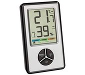 TFA-Dostmann 30.5045.54 estación meteorológica digital Negro, Plata Batería