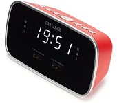 Aiwa CRU-19RD despertador Reloj despertador digital Rojo