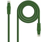 Nanocable Cable de red latiguillo RJ45 LSZH Cat.6A UTP AWG24, Amarillo, 0.5m