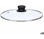 Tapa para olla 24 cm cristal plateado (12 unidades)