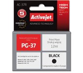 Activejet Tinta AC-37R (sustituye a la Canon PG-37; Premium; 12 ml; negra)