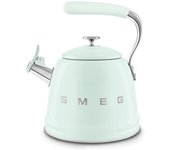 Hervidor - SMEG WKF01PG, Verde Agua, 2.3L, Con Silbato