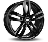 Llanta Racer Target 7x17 5x112 Et54 57.1 Black