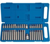Draper Caja de plástico de 40 enchufes TX-STAR,® Spline (XZN), CHC -
