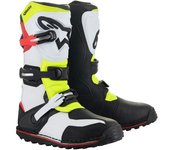 Alpinestars Tech-T Botas de moto - Blanco Rojo Amarillo (45 46)