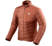 Revit Solar 3 Chaqueta textil de capa media - Rojo