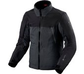 Revit Echelon GTX Chaqueta textil de motocicleta - Negro Gris (XL)
