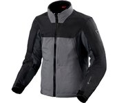 Revit Echelon GTX Chaqueta textil de motocicleta - Negro Gris (4XL)