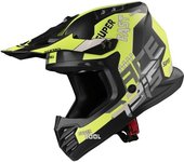 Acerbis Profile Casco de motocross juvenil - Negro Amarillo (L)
