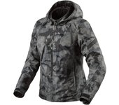 Revit Flare 3 H2O Chaqueta textil impermeable para mujer - Gris (46)