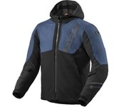 Revit Potential GTX Chaqueta textil de moto impermeable - Negro Azul (2XL)