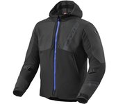 Revit Potential GTX Chaqueta textil de moto impermeable - Negro Gris (XL)
