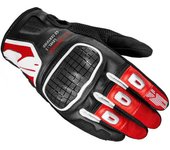 Spidi G-Warrior Guantes de motocicleta - Negro Rojo (XL)