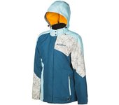 Klim Allure Ladies Snowmobile Jacket Chaqueta para motos de nieve para damas - Azul