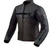 Revit Mile Chaqueta de cuero para motocicleta - Negro (46)