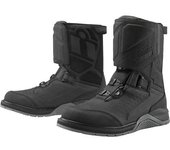 Icon Alcan WP Botas de moto impermeables - Negro (46)
