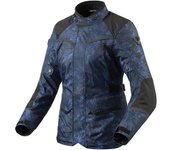 Revit Voltiac 3 H2O Chaqueta textil de motocicleta para damas - Azul (38)