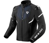 Revit Hyperspeed 2 H2O Chaqueta textil de motocicleta - Negro Azul (2XL)