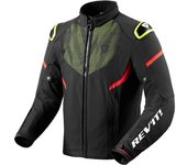 Revit Hyperspeed 2 H2O Chaqueta textil de motocicleta - Negro Amarillo (S)