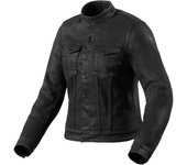 Revit Trucker Chaqueta textil de motocicleta para damas - Negro (L)