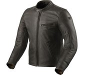 Revit Rino Chaqueta de cuero de motocicleta - Marrón (48)