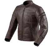 Revit Stride Chaqueta de cuero para motocicleta - Marrón (58)