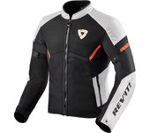 Revit GT-R Air 3 Chaqueta textil de motocicleta - Blanco Rojo (S)