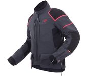 Rukka Exegal Gore-Tex Chaqueta textil para motocicleta - Gris Rojo (46)