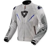 Revit Quantum 3 Air Chaqueta Textil Moto - Azul Plata (2XL)