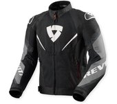 Revit Quantum 3 Air Chaqueta Textil Moto - Negro Blanco (S)