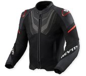 Revit Mantis 3 H2O Chaqueta textil de moto impermeable - Negro Rojo (XL)
