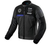 Revit Swiftblade Chaqueta Textil Moto - Negro Azul (2XL)