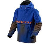 Revit Photon Chaqueta textil de moto impermeable - Azul Naranja (XL)