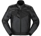 Spidi Vent Pro Chaqueta de cuero de motocicleta - Negro (50)