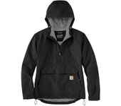Carhartt Rain Defender Loose Fit Lightweight Packable Chaqueta de dama - Negro