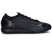 Nike - Bota de fútbol Air Zoom Mercurial Vapor 16 Pro Turf, Unisex, Black-Black-Deep Jungle, 8 USA