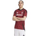 Adidas - Camiseta oficial Sparta Praga Primera Equipación 2024-2025, Unisex, Noble Maroon, XL