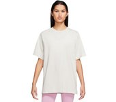 Nike - Camiseta Sportswear Fleece Essentials LBR Mujer, Mujer, Orewood Brn-White, L