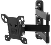 One For All Soporte TV Doble Brazo 13"/27" VESA 100X100 Max 30Kg