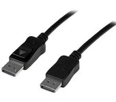 StarTech.com Cable de 15m DisplayPort Activo -Cable DisplayPort Ultra HD 4K - Cable DP Largo para Proyector o Monitor - con Conectores con Pestillo