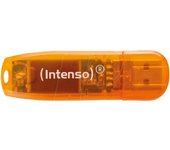 MEMORIA USB 64GB INTENSO RAINBOW LINE ORANGE