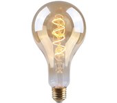 Bombilla LED Gota E27 4W Equi.17W 160lm Regulable 2100K Gold 15000H
 7hSevenOn Vintage