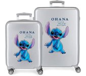 Maleta disney abs luggage set 2/ 55-70cm 4w disney 100 - stitch g
