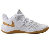 Zapatillas indoor nike nike zoom hyper speed court le blanco/oro
